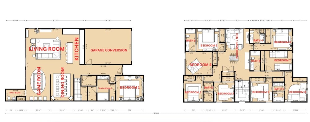 Sleeps 20! 9bdr, Star Wars-themed Game Room, Pool, Hot Tub Nassau by Avantstay