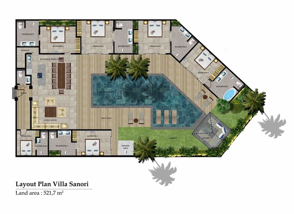 Villa Sanori Big in Dalung