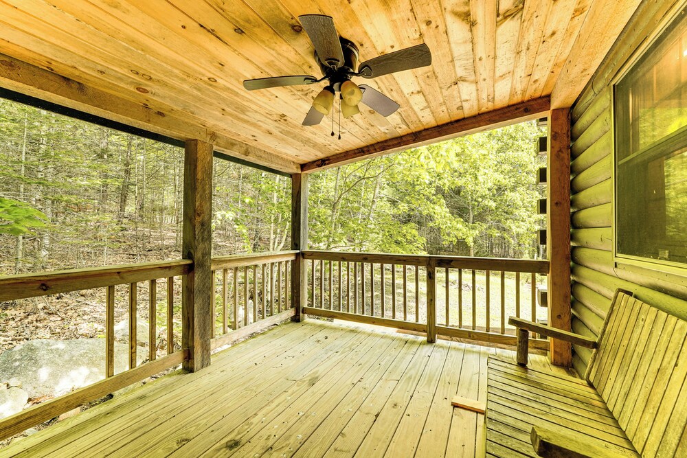 35 Mi to Acadia: Rustic Retreat in Orland!