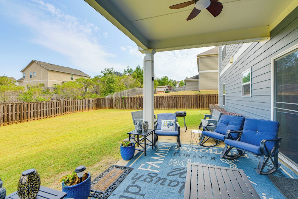 Fenced Yard & Patio! Family Home Near Fort Benning