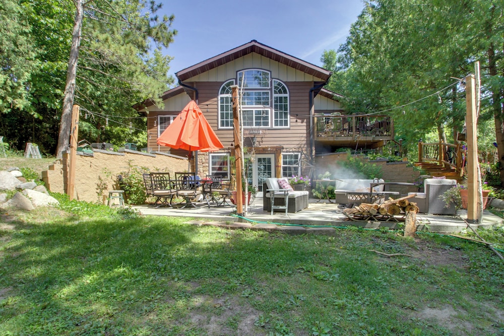 Lakefront Deer River Apt w/ Dock, Fire Pit & Patio view 5