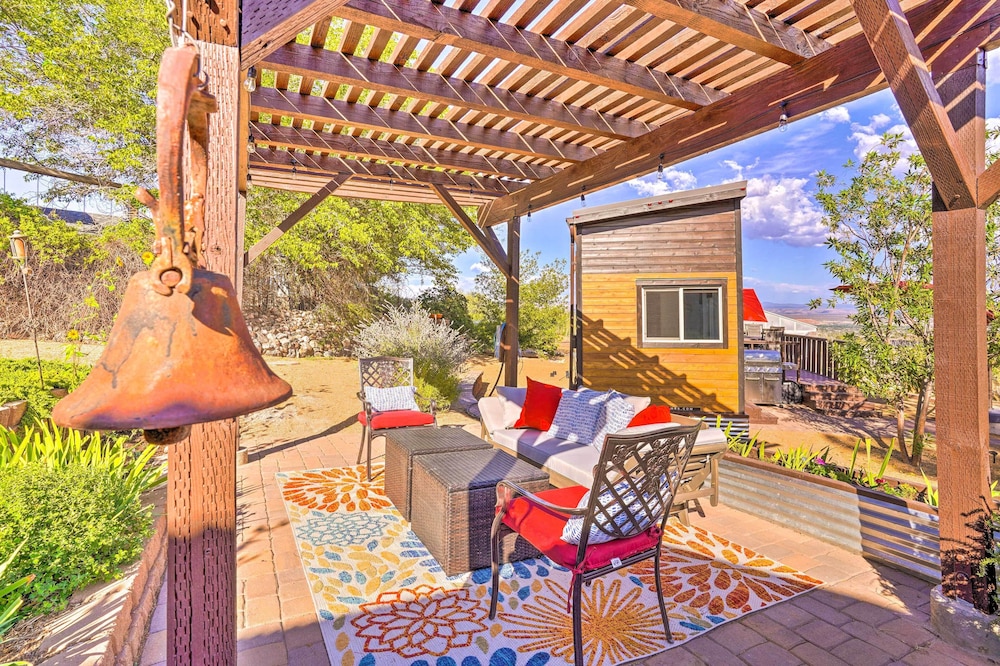 Modern Clarkdale Tiny Home on Mingus Mountain