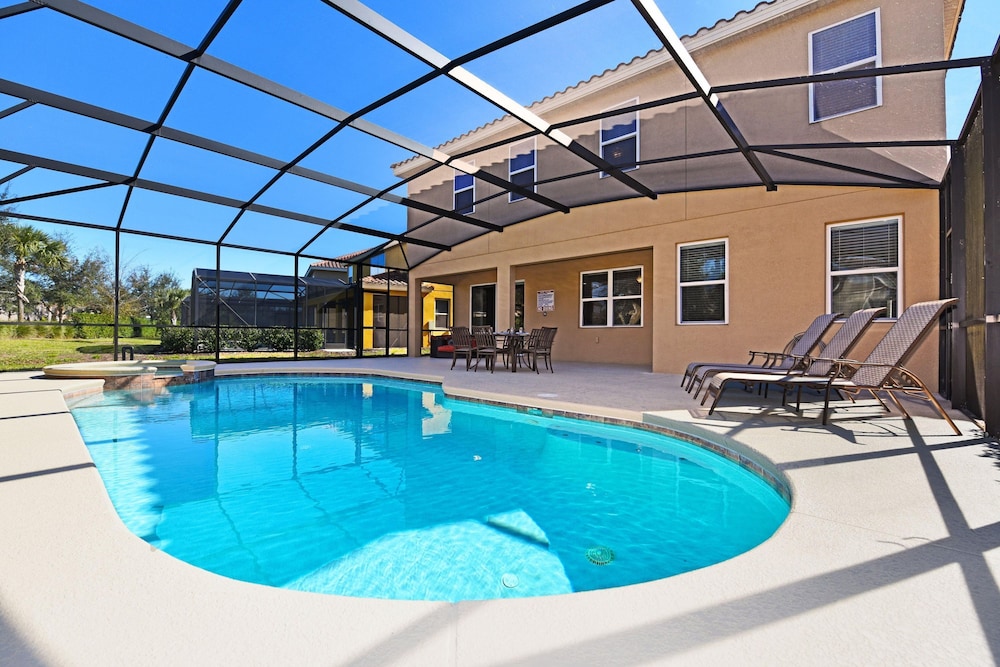 Lux Villa w Pool Spa Games - Near Disney