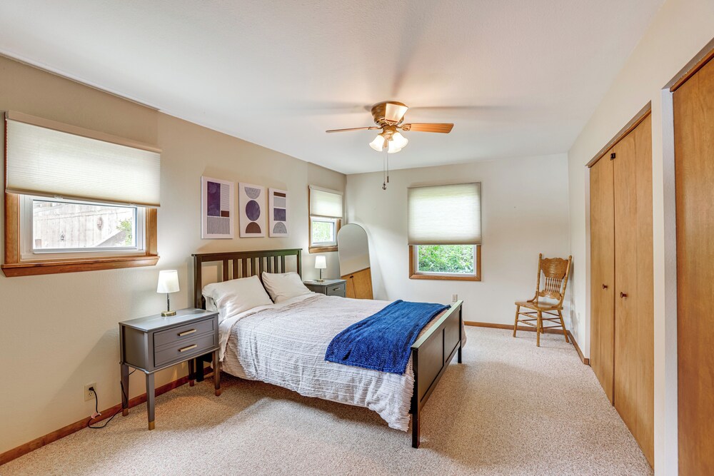 Dock + Views: Scenic Lakefront Escape in Harrison