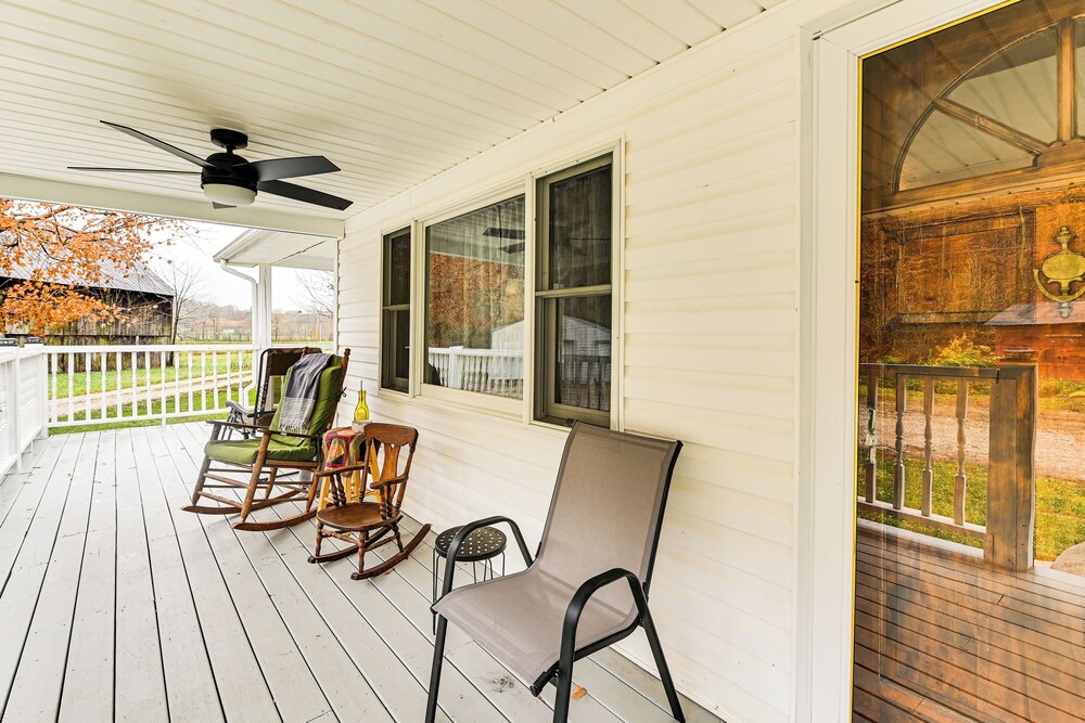 On 220 Acres: Home w/ Trails in West Liberty!