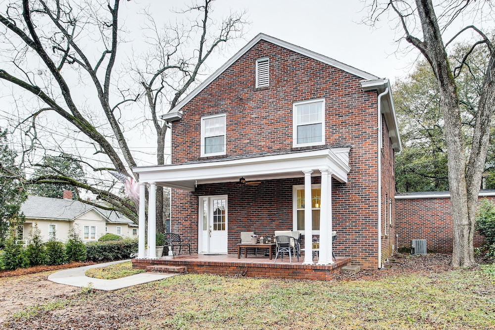 3 Mi to Augusta National: Historic Home w/ Patio