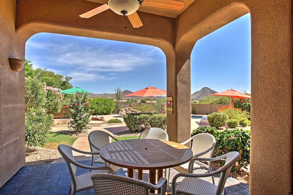 Luxe Scottsdale Home w/ Pool & Mountain Views!
