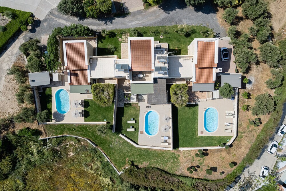 Villa Nikos - Private Pool With Panoramic Sea View