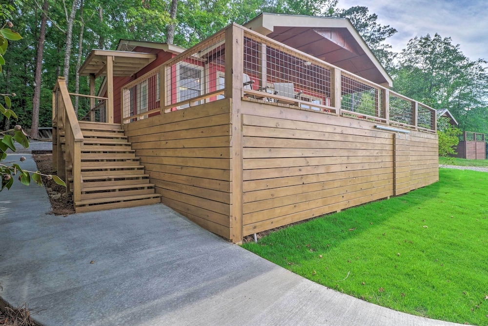 Waterfront Lake Martin Home w/ Grill & Beach! view 3