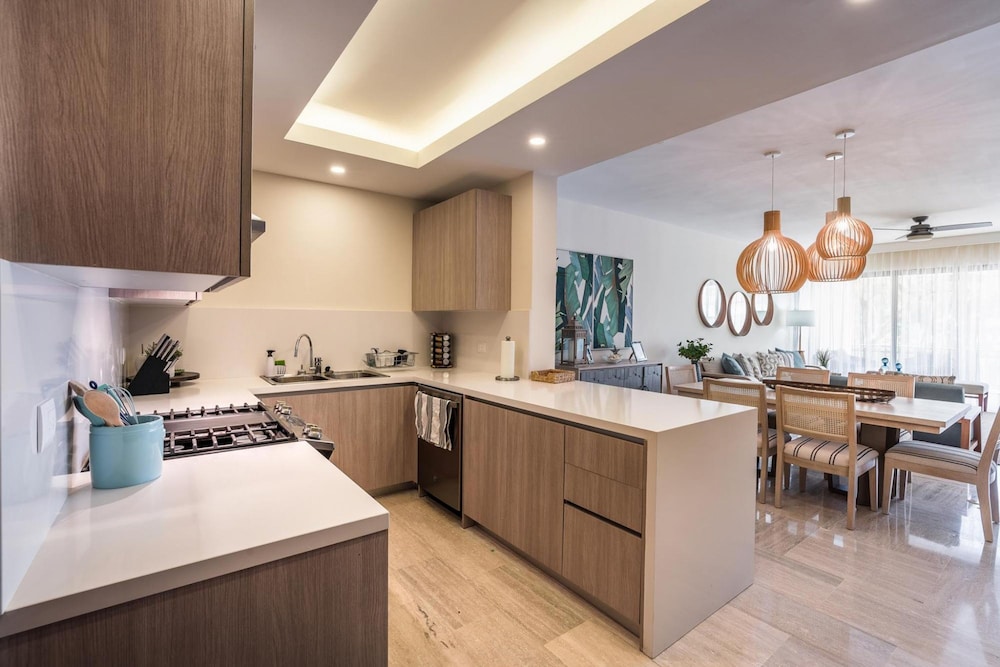 3BR apt With Terrace and Beach Access Portillo