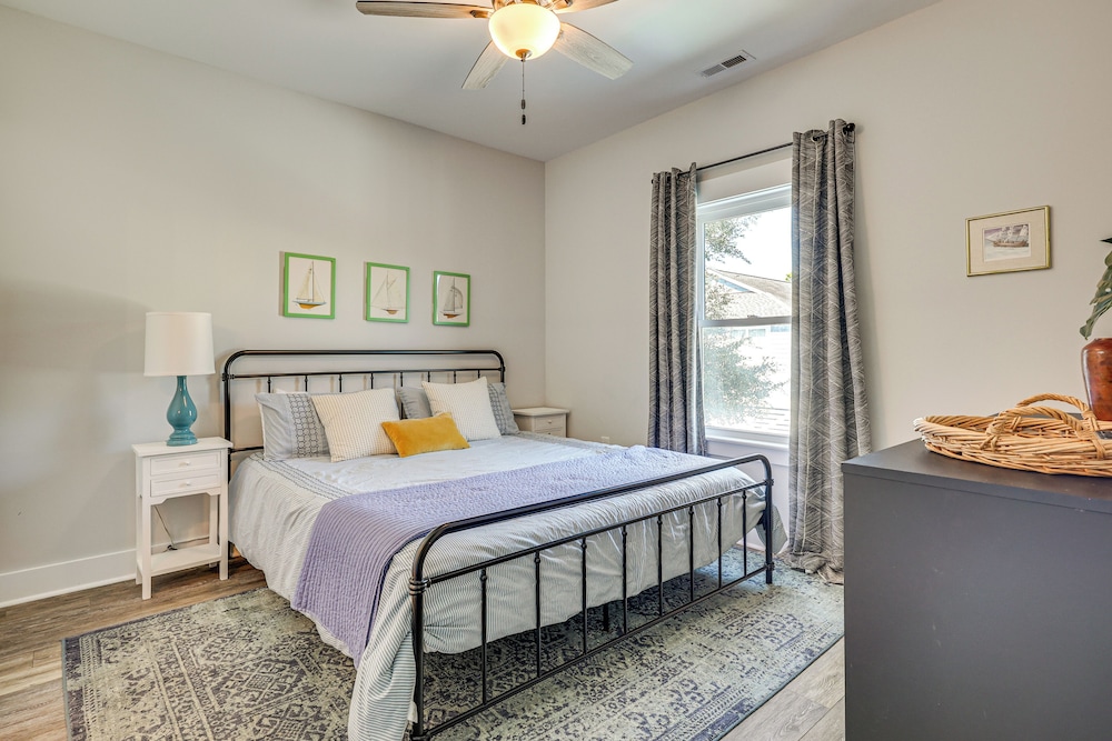 < 1 Mi to Beach: Home w/ Pool in Oak Island!