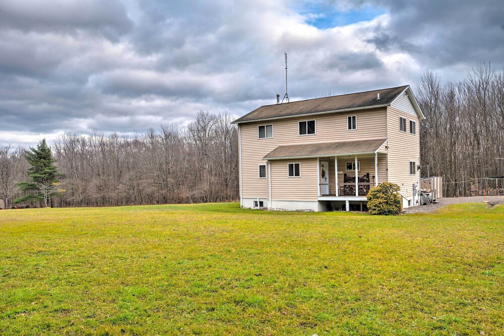 Private Hot Tub & Fireplace: Poconos Home! view 4