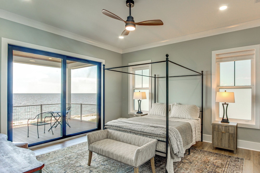 Luxury Beachfront Living! Epic Ocean Springs Home