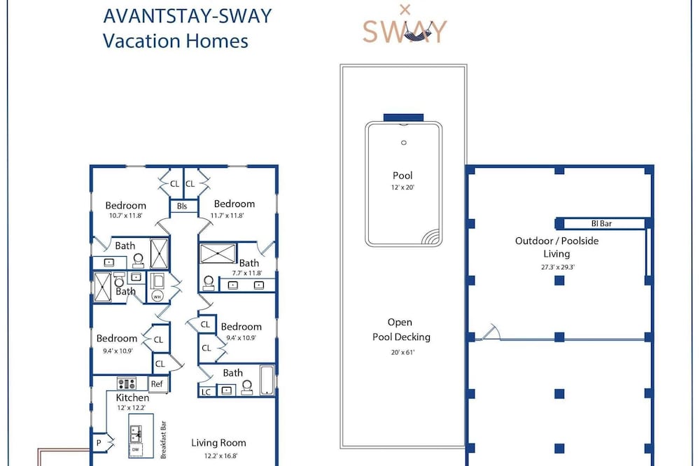 Pool, Firepit + Golf Cart Zone + Near Beach Looney Dunes by Avantstay