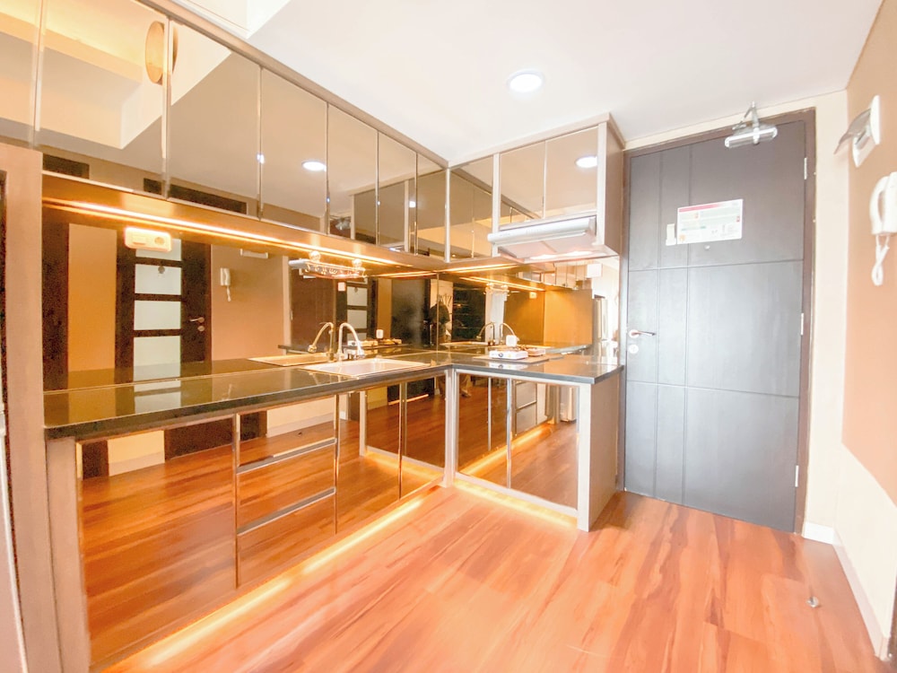 The Bohemian 2BR at Tamansari La Grande Apartment