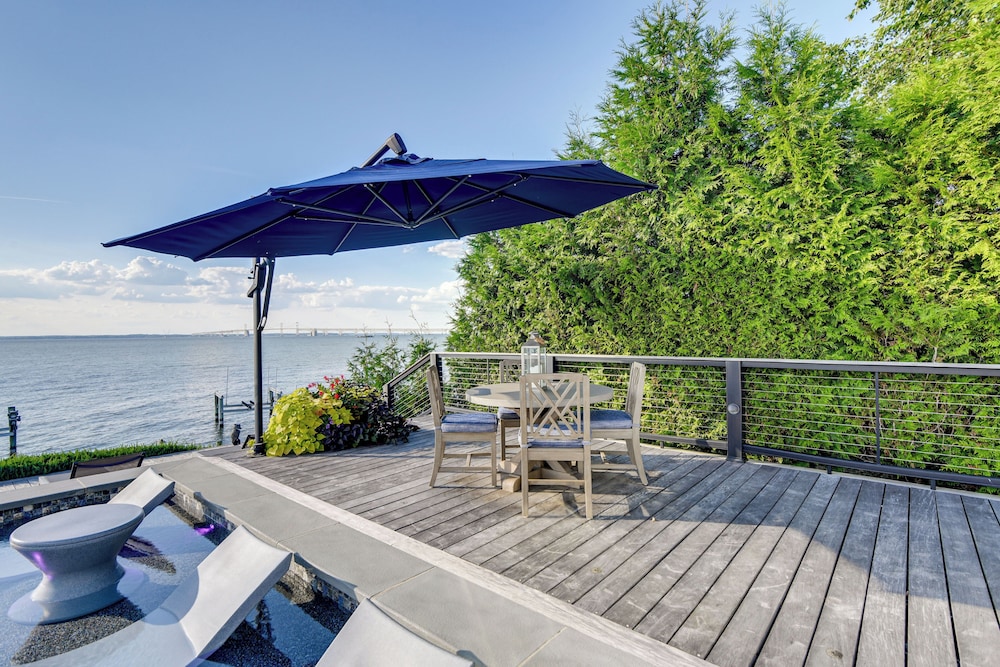 Pool & Stunning Water Views: Kent Island Home!