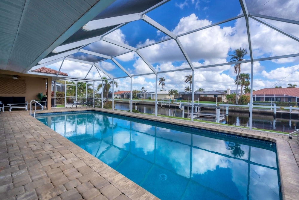 Punta Gorda Isles 3br Private Pool Home On Canal 3 Bedroom Home
