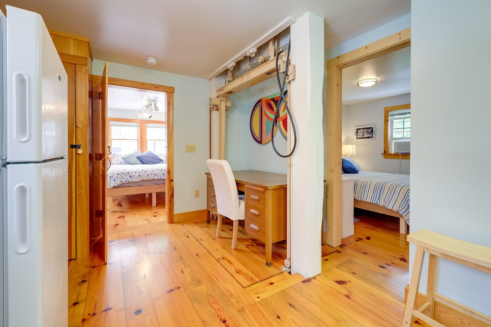 Yard & Fire Pit: Unique Cape Cod Home in Brewster