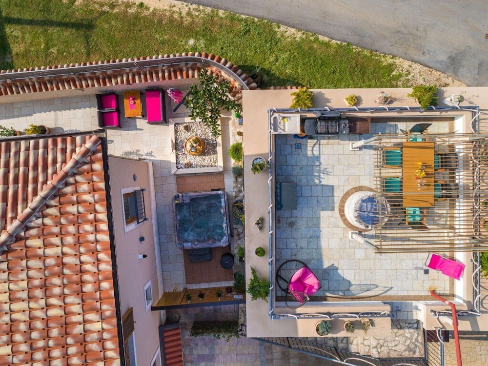 Villa with Sea Views, Hot Tub, & Roof Terrace view 5