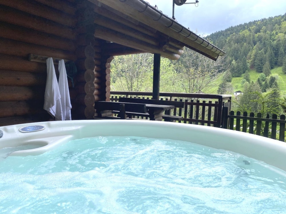 Chalet in La Bresse With Hot Tub & Mountain Views