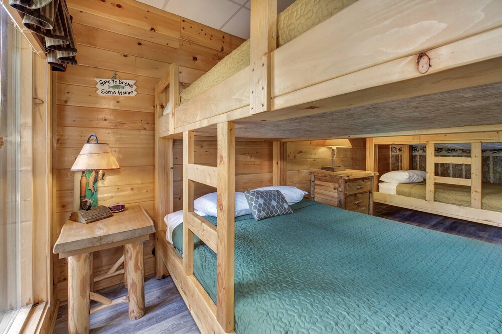 Cabin w/ Hot Tub, Theater & Views - Sleeps 22 view 3