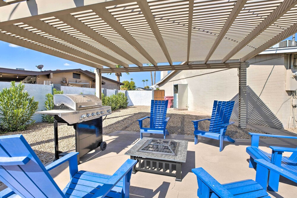 Modern Scottsdale Gem w/ Pool, Games, Patio & More