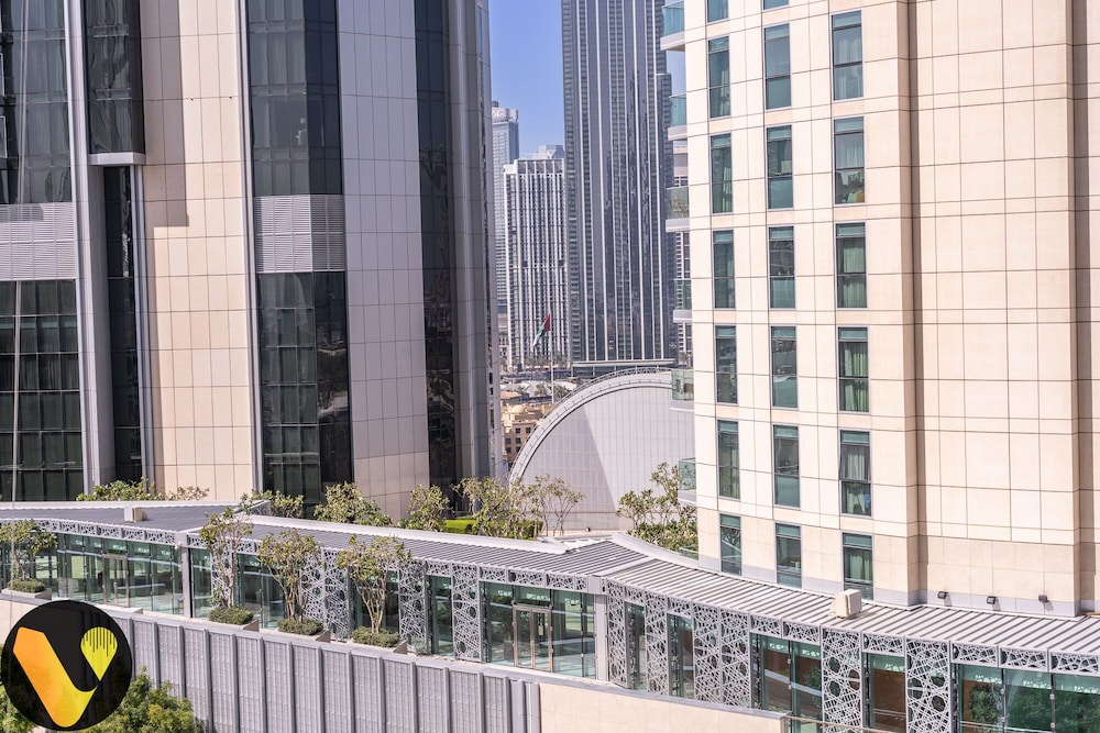 Damac Mall Street near Burj Khalifa