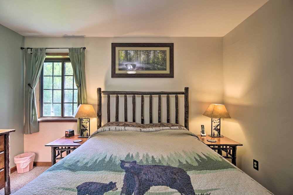 Lake Placid Chalet: Deck & Forest Views! view 4
