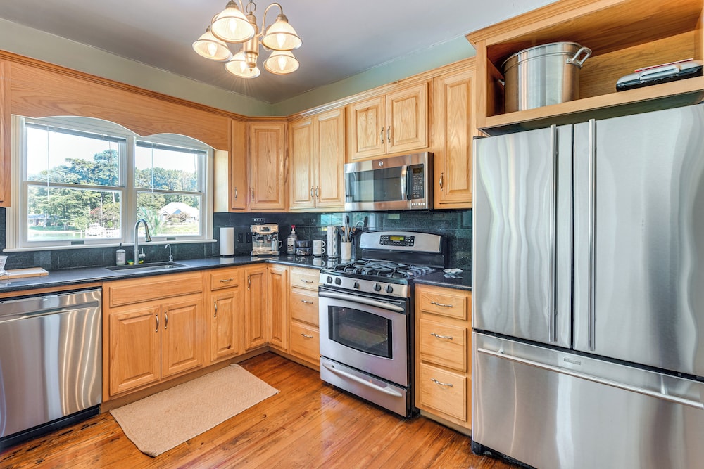 Historic Waterfront Home w/ Dock in Reedville!