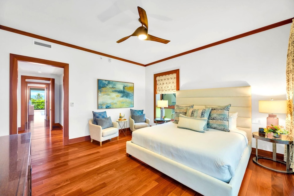 KBM Resorts Free CAR Luxury Oceanfront Villa at Montage Kapalua Bay Private Lanai and BBQ Mon-5203