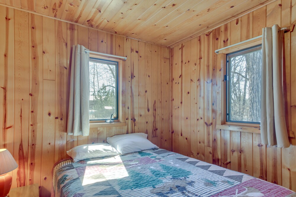 Lake Access, Boat Slip: Wooded Park Rapids Cabin! view 3