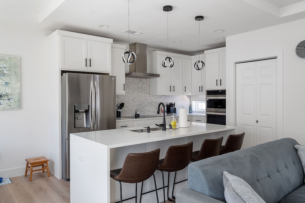 Modern Townhome Rooftop Backyard Garage 2