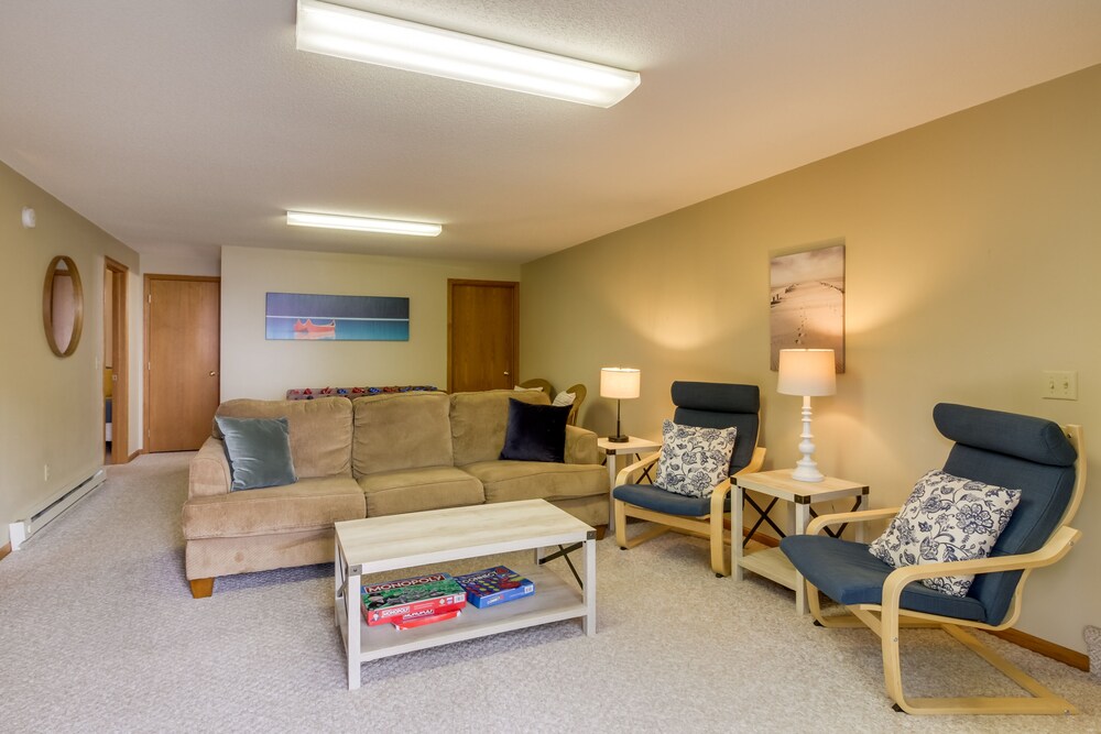 Sandy Beach Family Getaway w/ Fire Pit  Deck! - Property Image 47