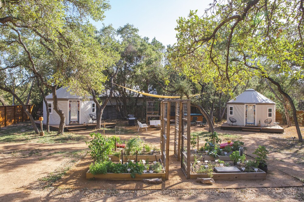 The Peacock Yurt at Camposanto ATX Glamping on Lake Travis - Property Image 18