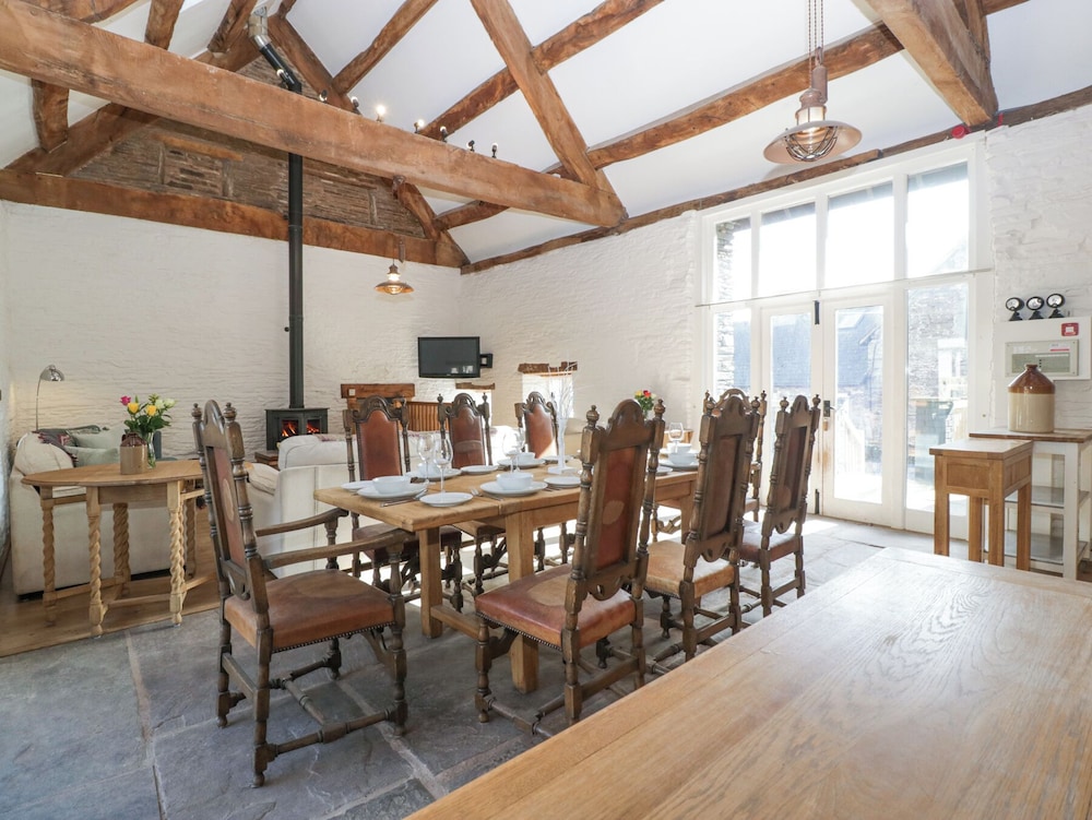 White Haywood Barn