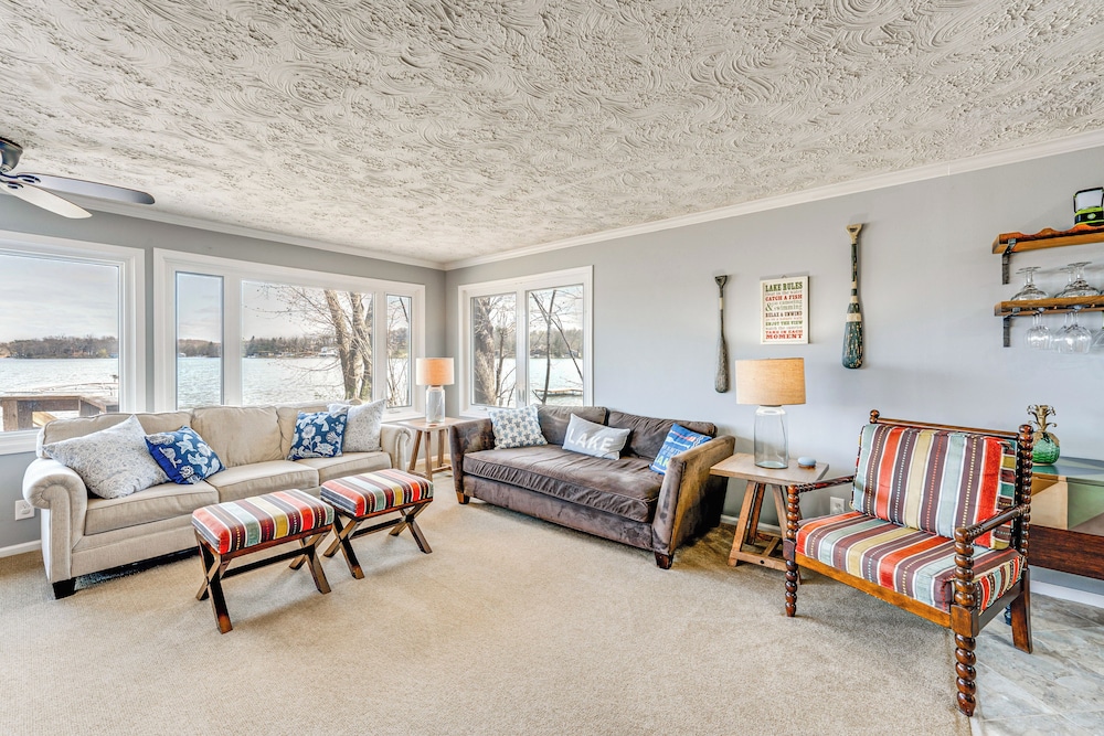 Ice Fish, Ski & Explore: Mukwonago Lake House!