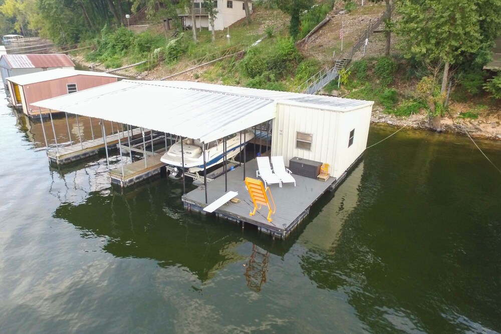 Dock + Views: Scenic Group Retreat on Grand Lake!