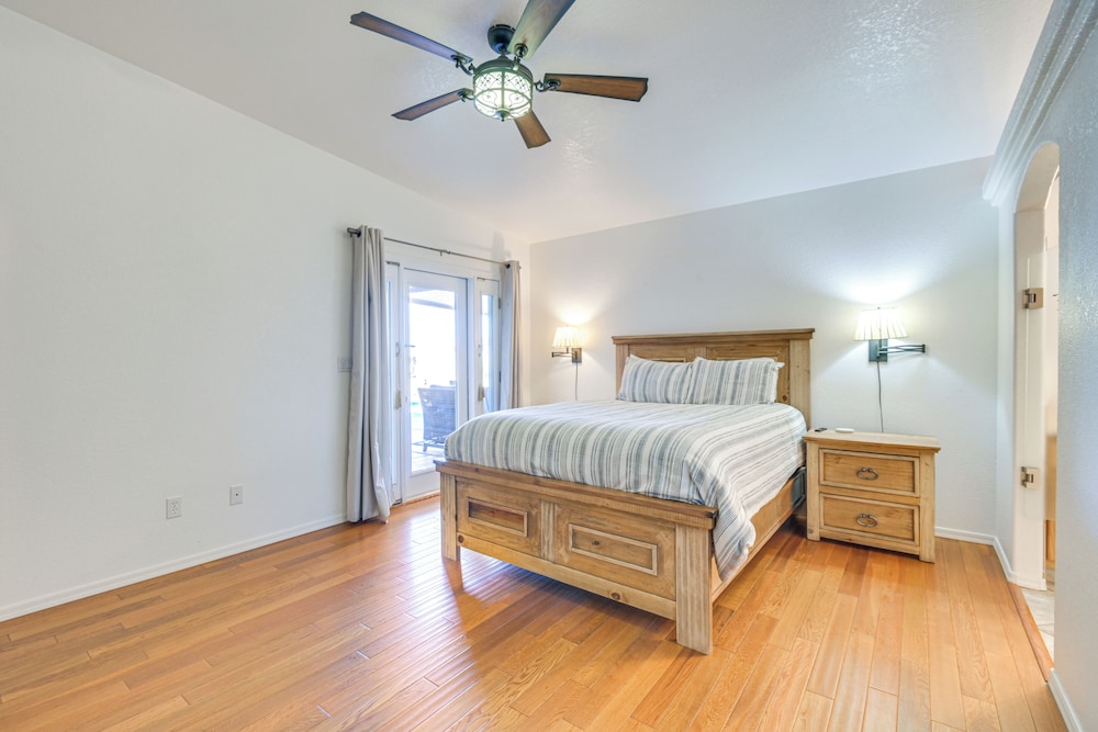 Grill, Fire Pit & Pool: Lake Havasu City Home!