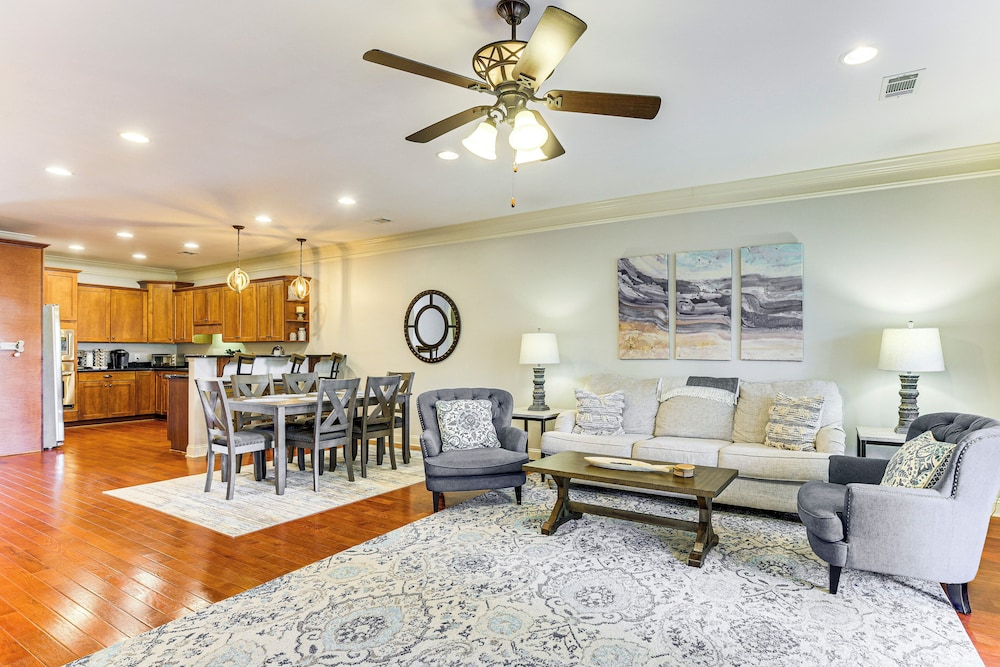 Private Patio, Decks: Waterfront Eatonton Townhome