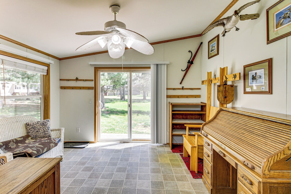 Waterfront Family Home w/ Yard on Portage Lake