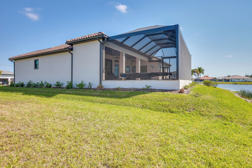 Home w/ Private Pool & Lake Views in Punta Gorda!