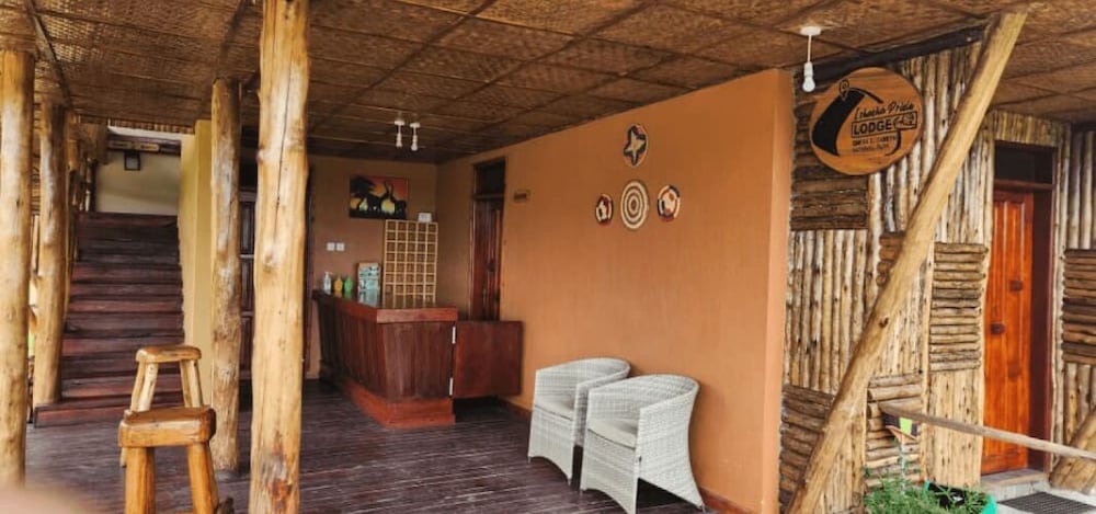 Ishasha Pride Lodge view 2