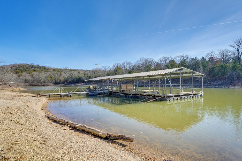 Walk to Lake & Trails: Cape Fair Retreat w/ Grill!