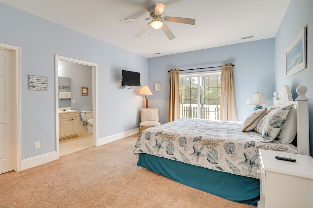 2 Blocks to Ocean: Garden City Beach Home w/ Pool!