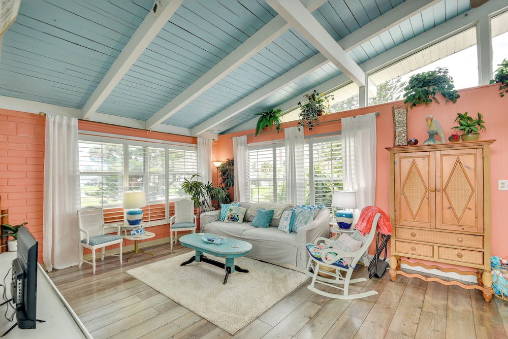 Ormond Beach Home w/ Pool - Walk to Ocean!