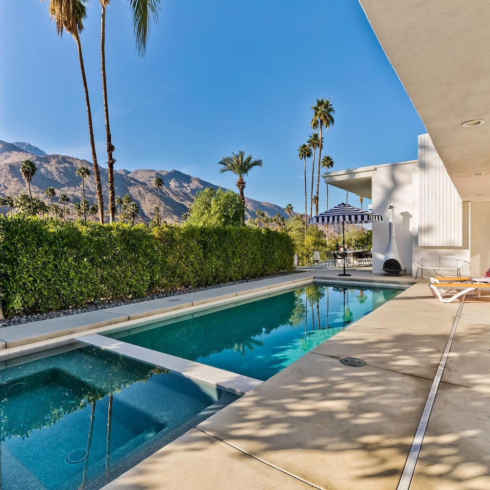 Indian Canyon Oasis in Palm Springs