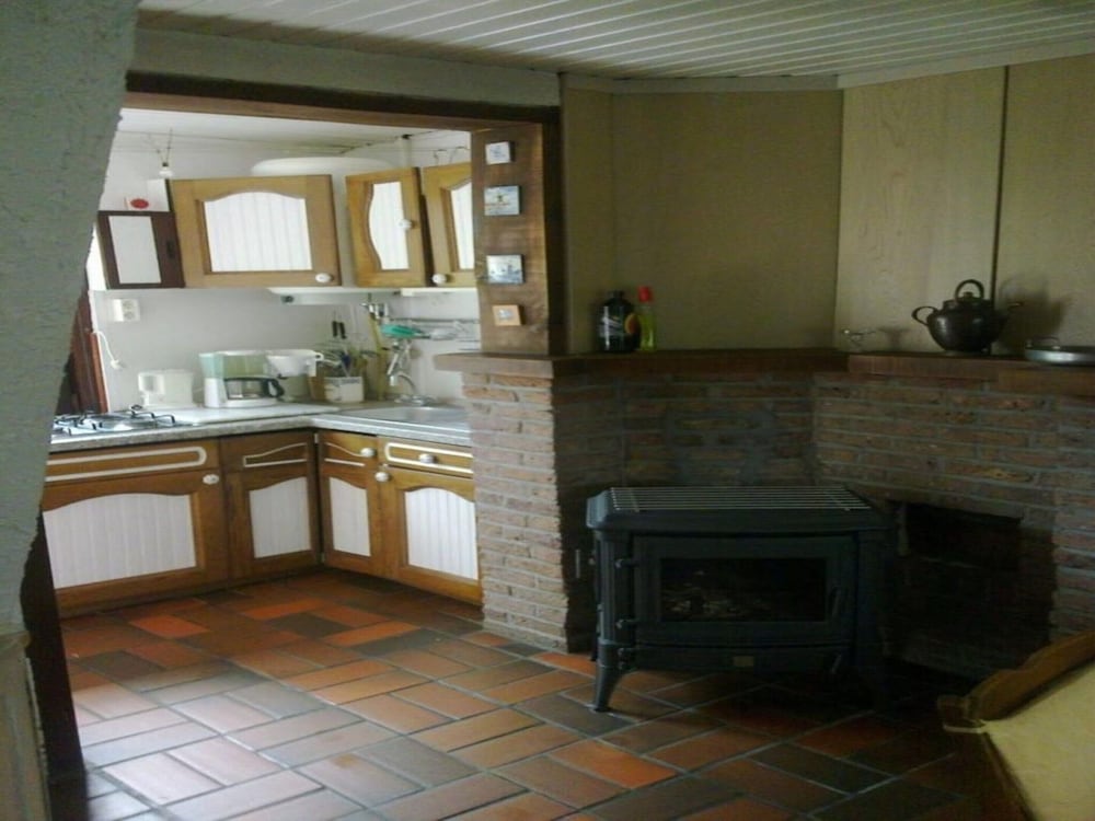 Dike House Near Breskens With Stream Garden