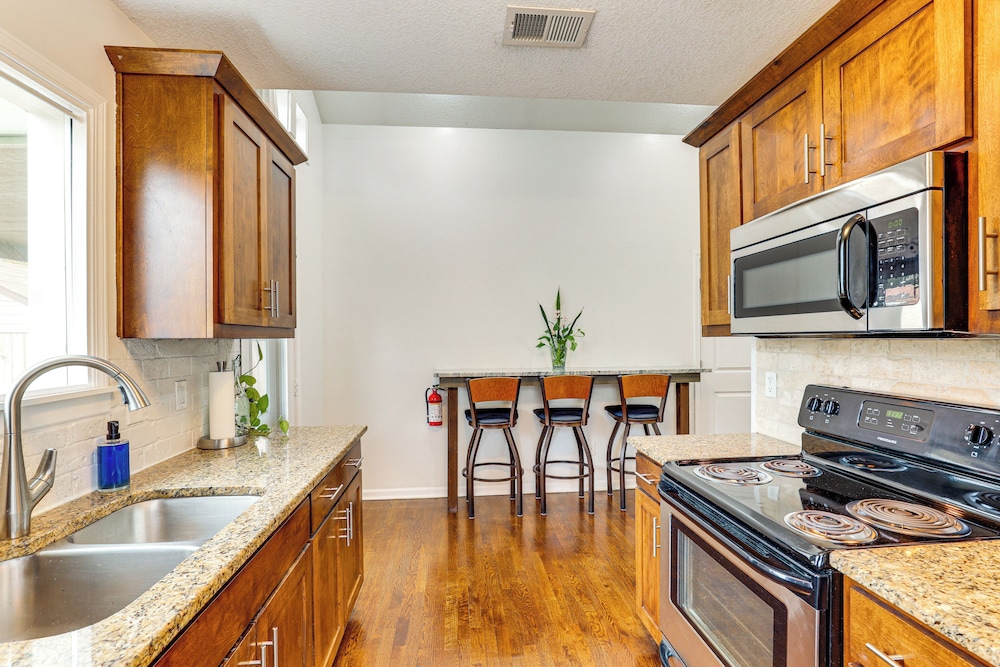 Walk to Macken Park: Home w/ Fenced Yard & Patio