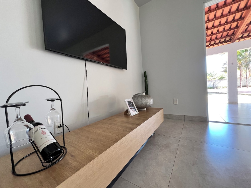 casa com piscina