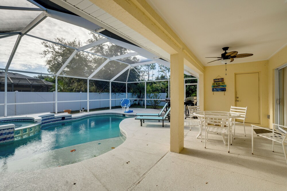 Family Haven w/ Pool! 8 Mi to Warm Mineral Springs